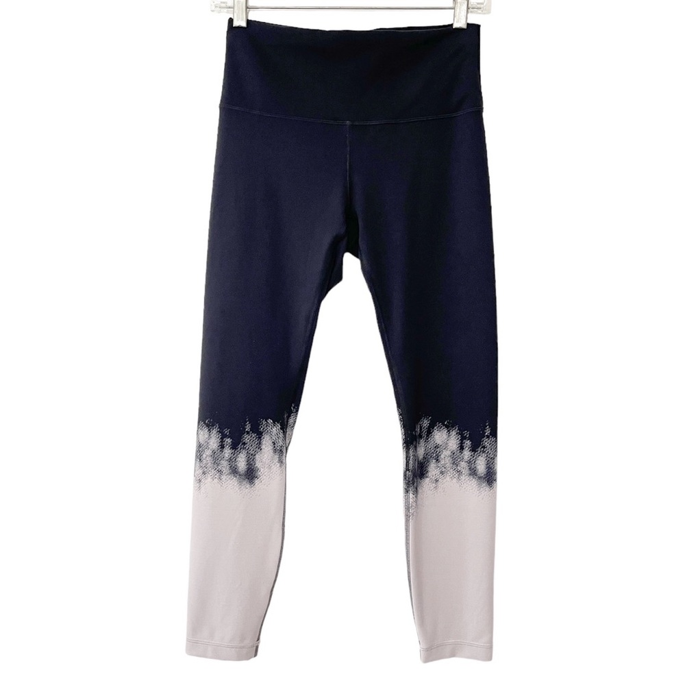 Lululemon Wunder Train High-Rise Tight 25" Crop Black Ascending Silverscreen - Picture 6 of 10